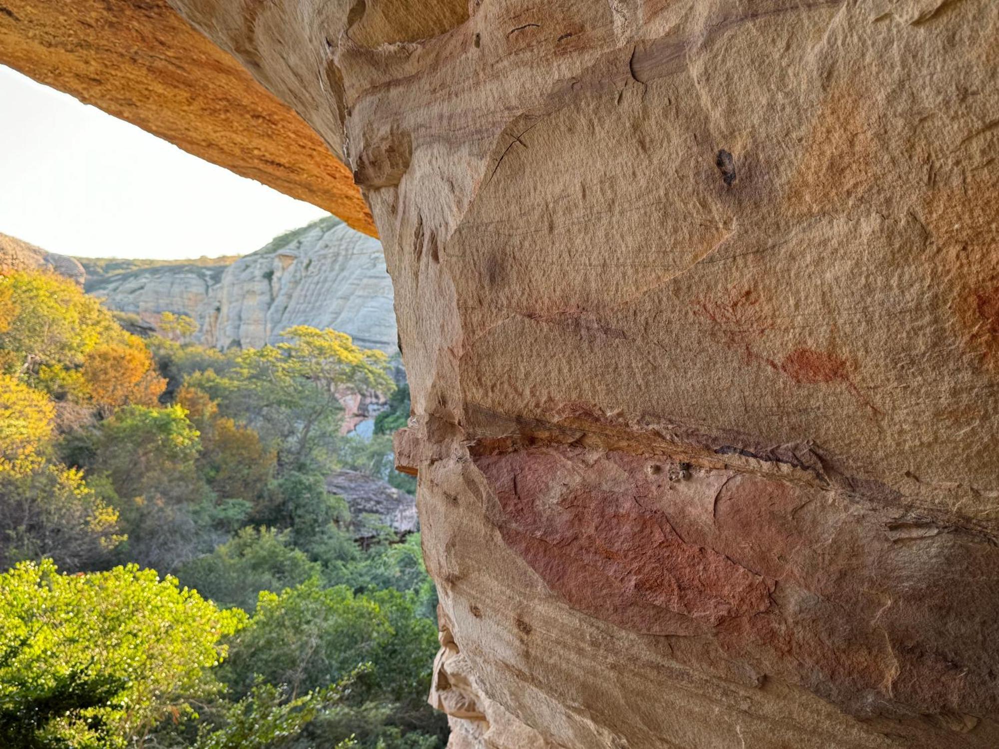 Casa Barreirinho Parque Nacional Serra Da Capivara Coronel Jose Dias Buitenkant foto