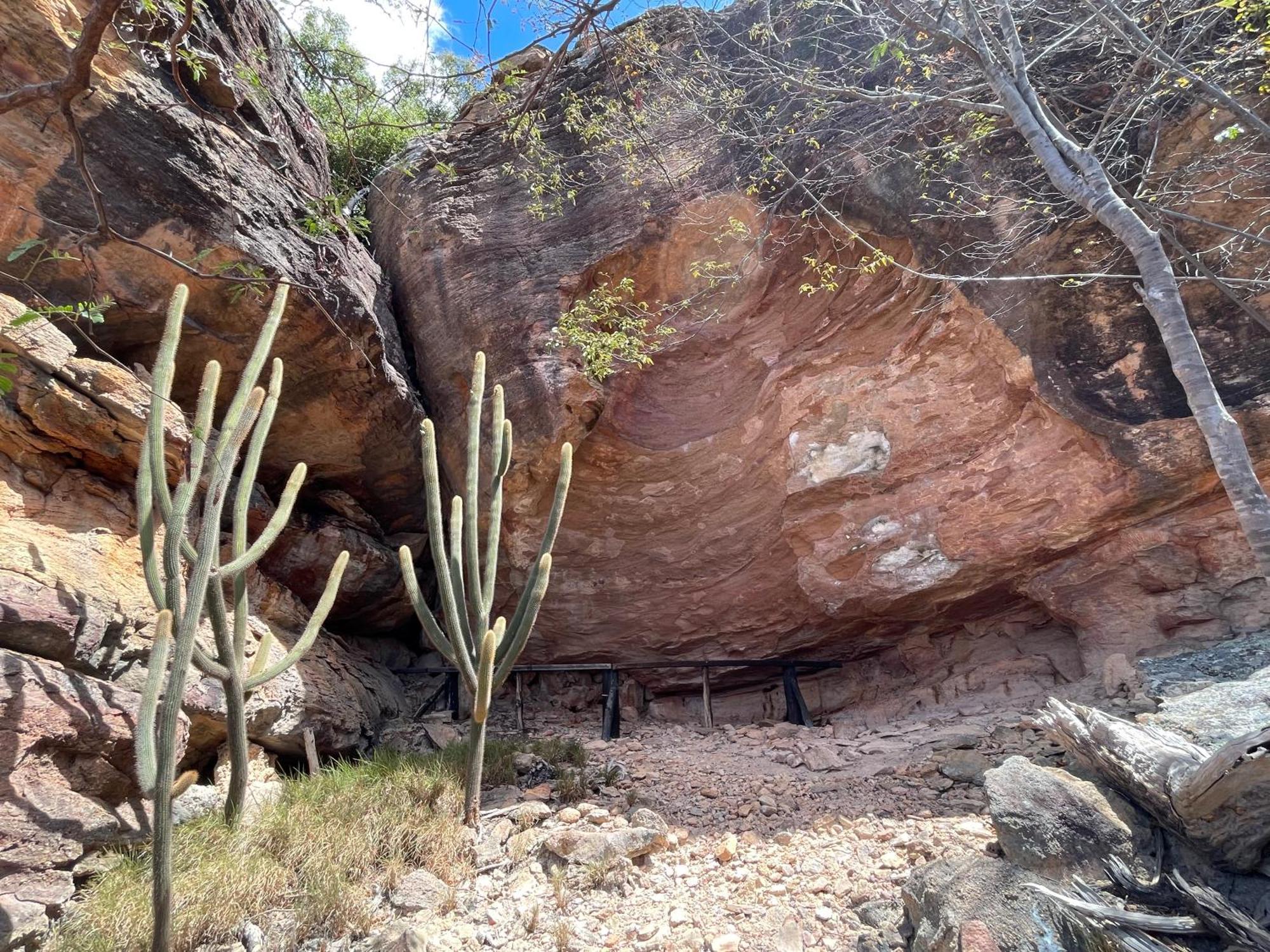 Casa Barreirinho Parque Nacional Serra Da Capivara Coronel Jose Dias Buitenkant foto