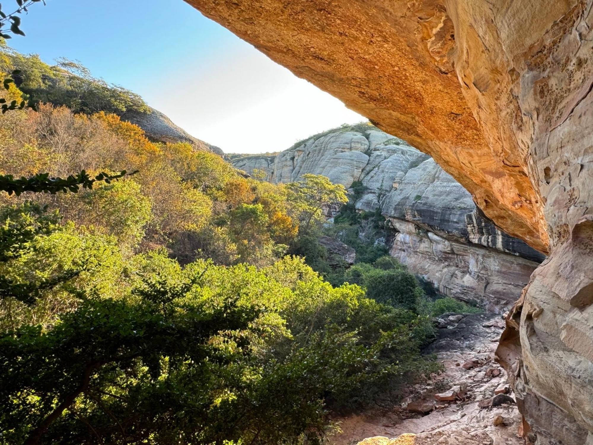 Casa Barreirinho Parque Nacional Serra Da Capivara Coronel Jose Dias Buitenkant foto
